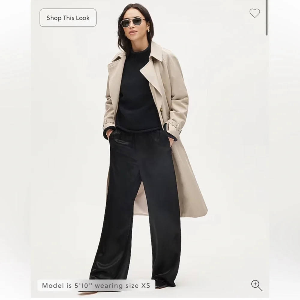 J.Crew Cosmo pant in luster charmeuse